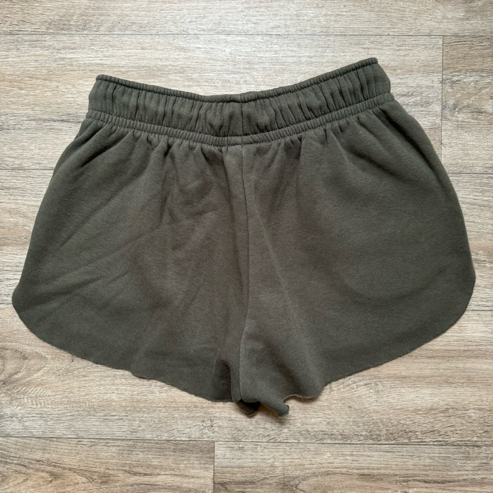 Wild Fable Sweat Shorts Olive Green - Picture 2 of 3